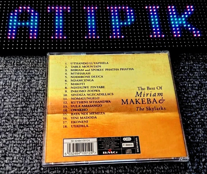 🌟 O indispensável best-of de Miriam Makeba & The Skylarks – Joia sul-africana rara! – photo 2